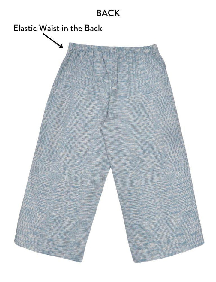 Serene Blue Organic Cotton Pants - Passion Lilie