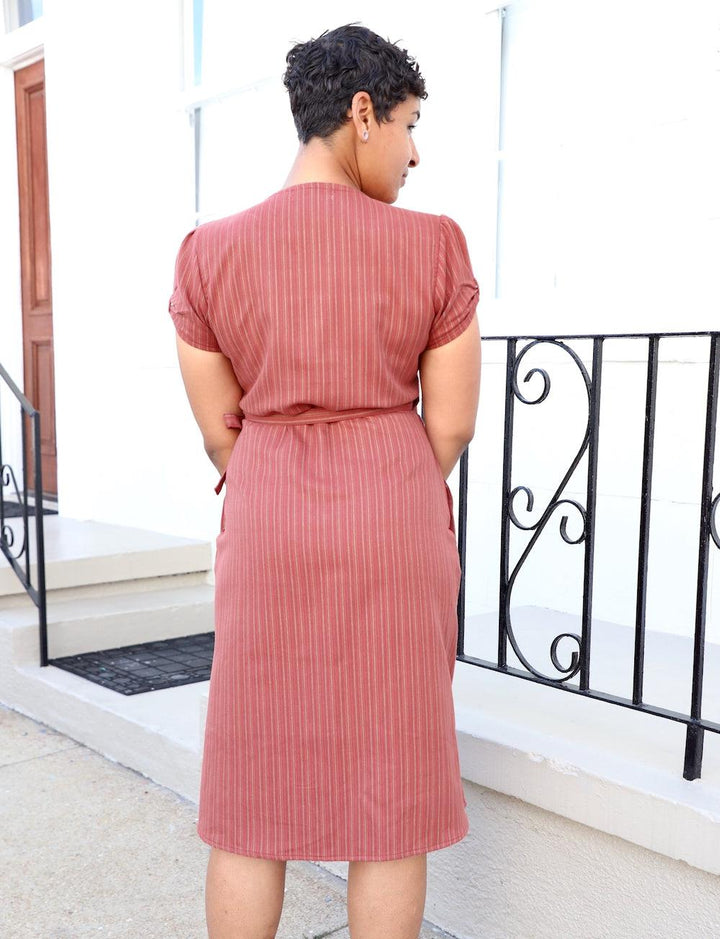 Sienna Wrap Dress - Passion Lilie