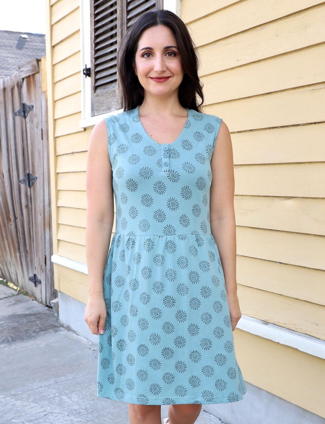 Skyward Organic Dress - Passion Lilie