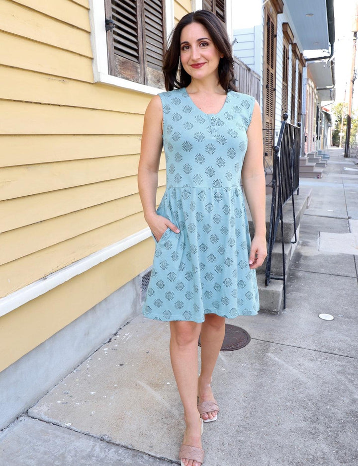 Skyward Organic Dress - Passion Lilie