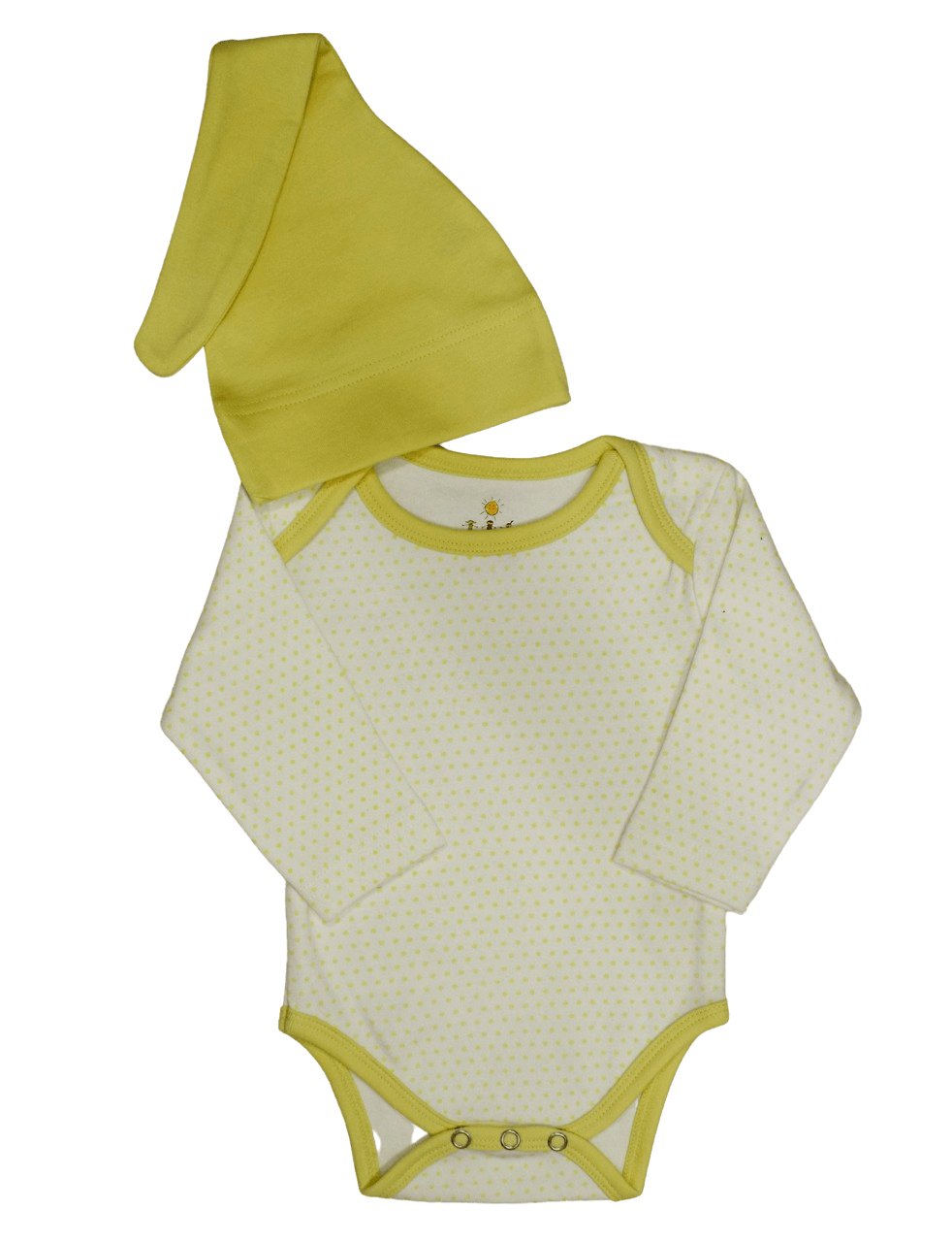 Snap Long Sleeve Body Suit &amp; Hat- Available in 4 Colors - Passion Lilie