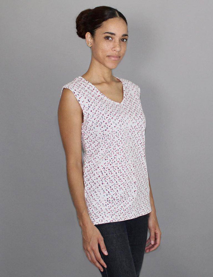 Sparkler Organic Top- Final Sale - Passion Lilie