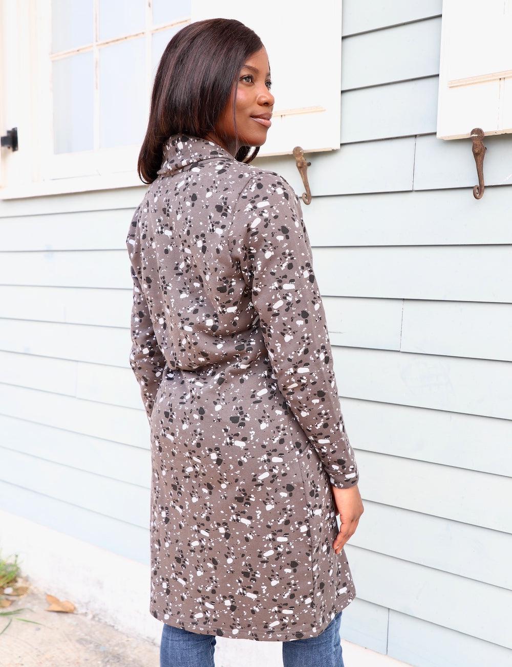 Terrazo Organic Coat - Passion Lilie