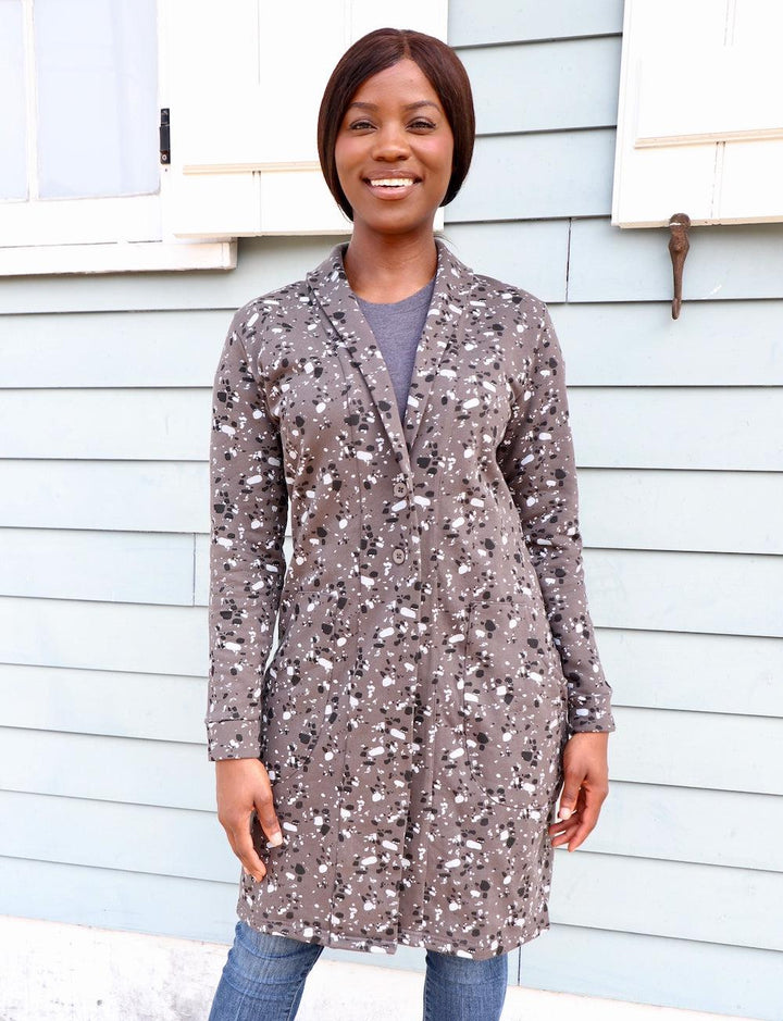 Terrazo Organic Coat - Passion Lilie