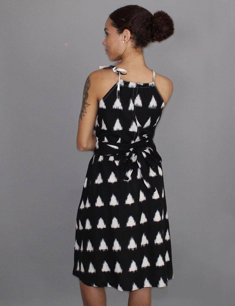 Triangles Midi Skirt - Passion Lilie