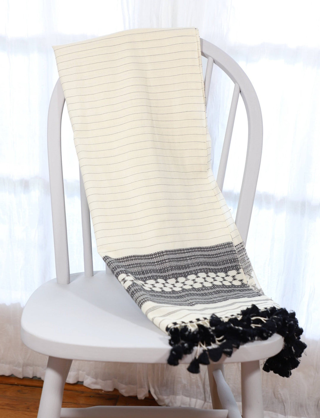 White Kutch Scarf - Passion Lilie