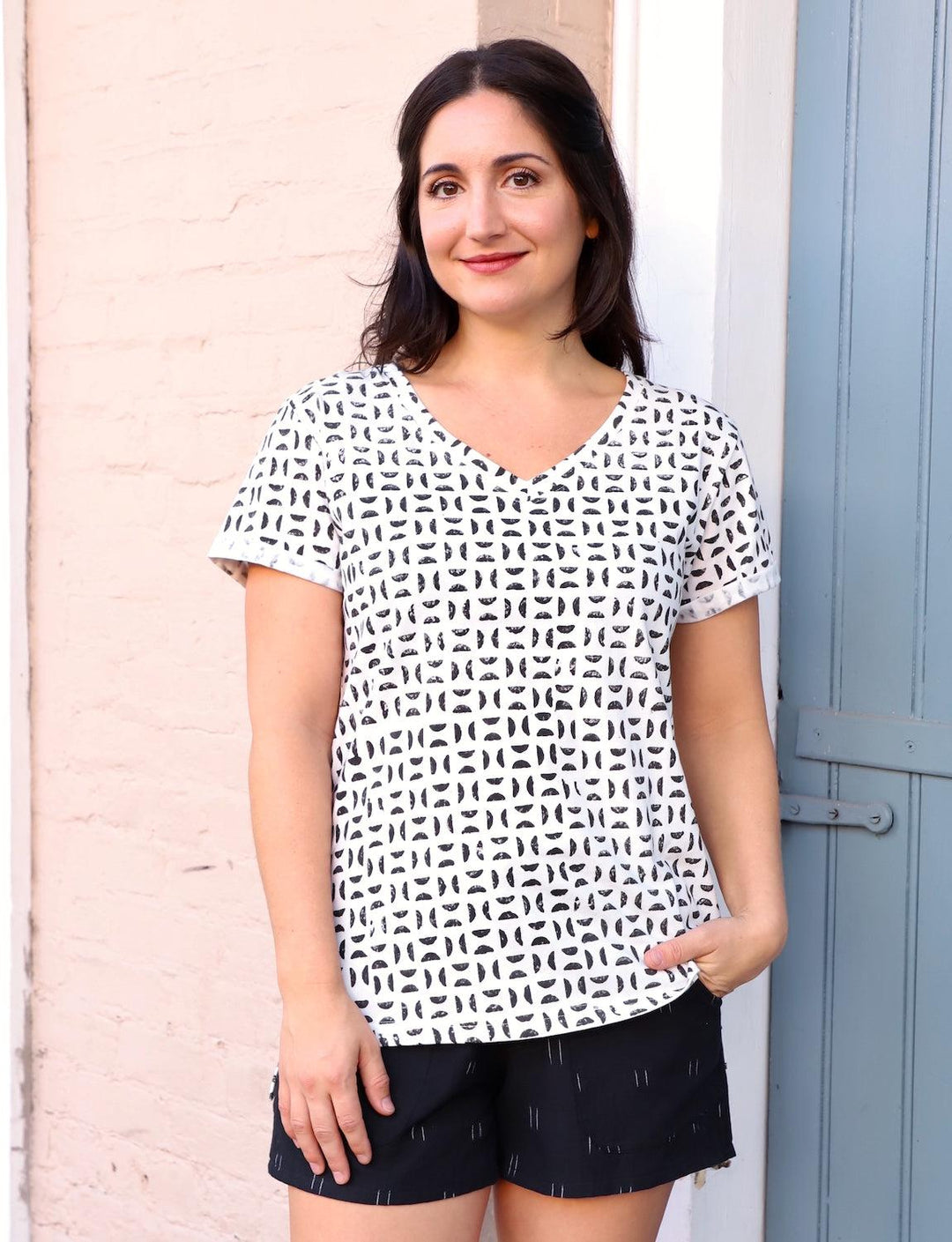 Zira Organic Cotton T-Shirt - Passion Lilie