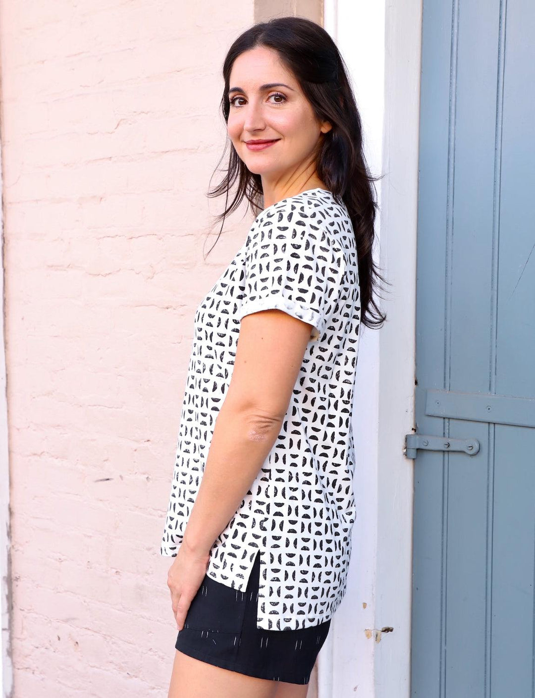 Zira Organic Cotton T-Shirt - Passion Lilie