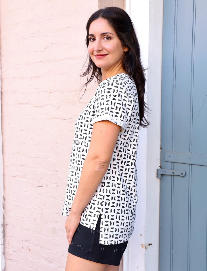 Zira Organic Cotton T-Shirt - Passion Lilie